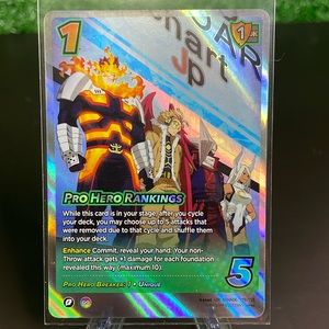 11. My Hero Academia JET BURN Game Cards Lot of 11